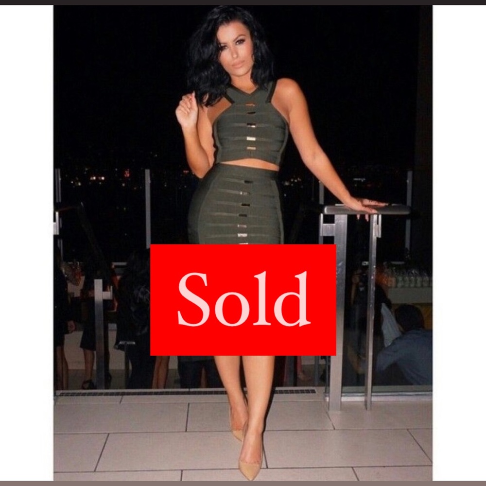 HOUSE OF CB Two Piece Bandage Set